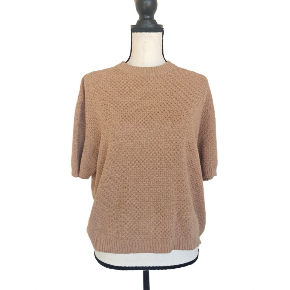 Wol Hide Lace Tee Sand Size Small Sweater